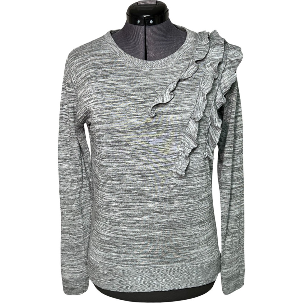 Banana Republic women’s heather grey long sleeved shirt size small